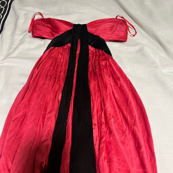 BCBG dress Satin like material - Picture 2 of 5